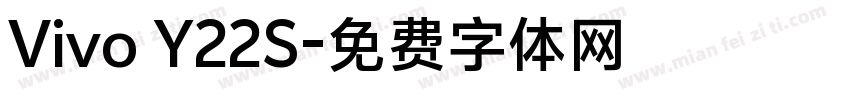 Vivo Y22S字体转换